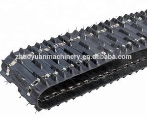 rubber track for snow vehicle snowmobiles