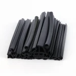 Rubber Waterproof Transparent Soft Curtain Wall Epdm Sealing Aluminum Doors Windows Rubber Seal