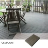 Rucca Durable Patio Wood Plastic Composite Decking Hollow Flooring