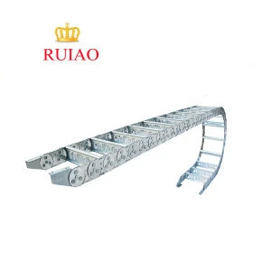 RUIAO Hot Seller TL45 Hose Support System Steel Cable Drag Chain, Steel Cable Carrier Chain