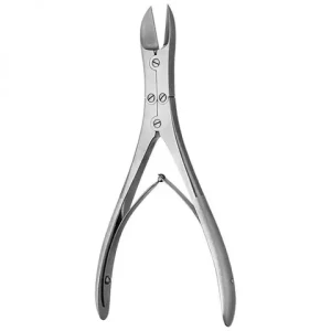 RUSKIN Bone Splitting Forceps   Straight blades.