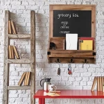 Rustic Decoration Wall-Mounted blackboard wood