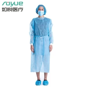 Ruyue Sms Doctors Sterile or Non-sterile Surgical Gown Isolement Blouse Chirurgicale Disposable Patient Medical Isolation Gown