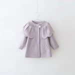 S61838B Winter new children wool cardigan coat