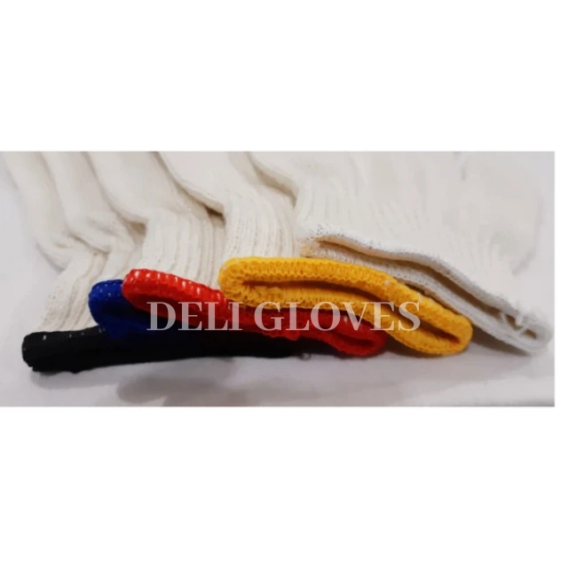 safety gloves cotton knitted gloves