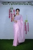 Saree in Georgette Fabric With Pearl Lace Border & Matching Blouse Piece