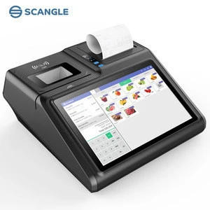 Scangle Android Wireless POS Machine/Mobile POS System with 80mm Thermal printer/ 2D barcode scanner/ MSR/ WIFI