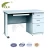 Import school furniture cheap selling steel computer desk with cabinet metal school office table from China