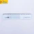 Import school supplies math geometry clear plastic ruler set from China