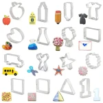 Scissors Rectangle Cookie Cutter Scissors Apple Tree Cookie Cutter Square Cookie Cutter