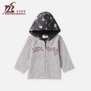 Senbodulun 6-36 months High Quality Baby Coat Hooded Zipper Baby Winter Coat