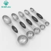 Set of 5 Double Ended Stainless Steel Measuring Spoons with Magnetic Measuring Tools Measuring Cups