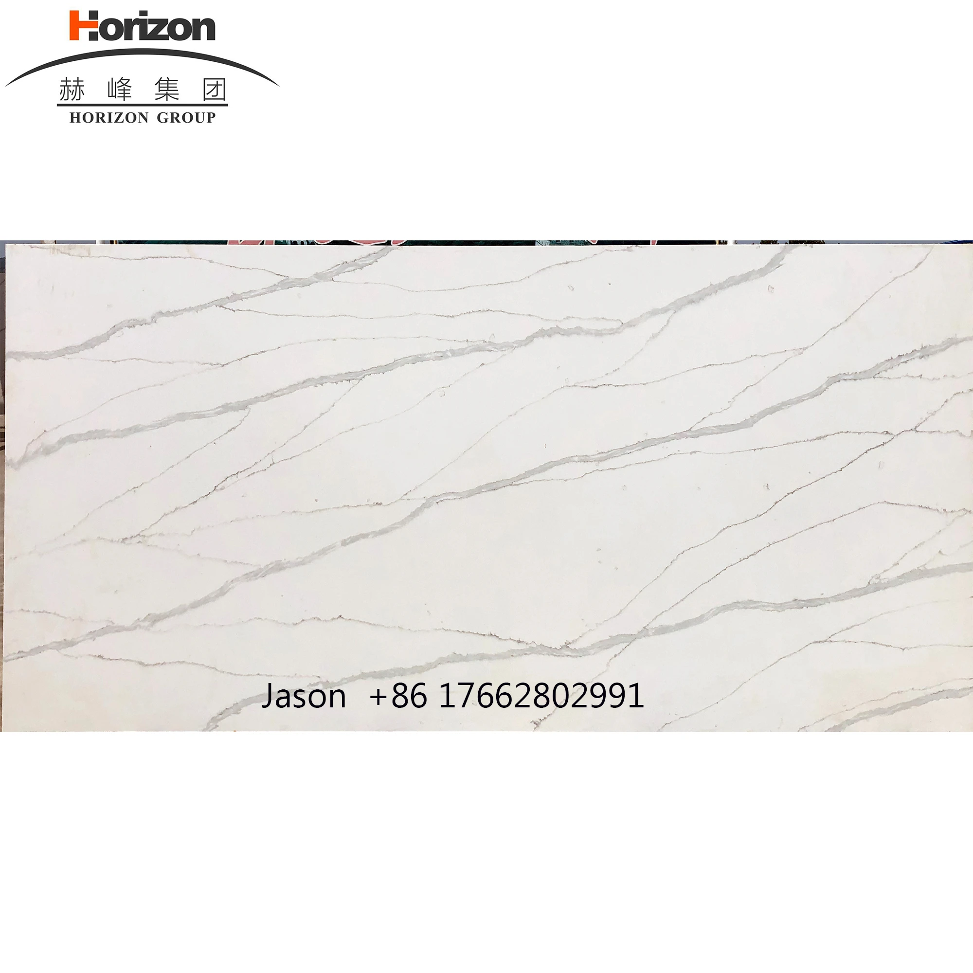 Shandong Horizon Artificial Quartz Stone Countertops with Solid Surface