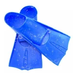 Silicone swim fin freediving fins