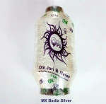 Silver MX Supported Polyester lurex yarn metallic yarn for circular knitting