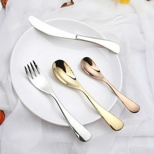 Silver Simple Dessert Knife Fork Spoon Cutlery Pioneer Women Compact Special 304 Moon Cake Tableware Available