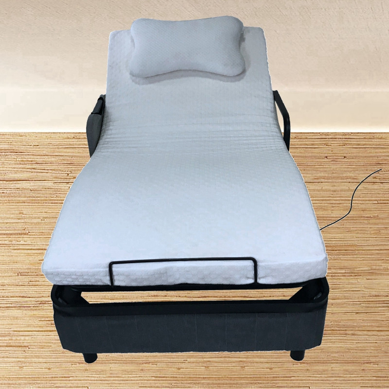 Buy Simple Electric Adjustable Bed With Strong Platform Bed Skirt And ...