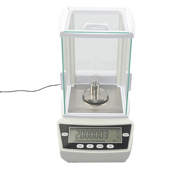 single pan 0.1mg mechanical density principle of 0.0001g digital scales usb weighing scale output electronic analytical balance