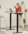 sit stand up computer home height adjustable Electric standing desk 55 x 28 Inch