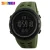 Skmei 1251 leather watches men wrist waterproof digital watch sport