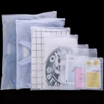 Slider zipper clothing bag custom plastic bags packaging zip bags