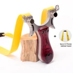 Slingshot Catapult Hunting High Quality Stainless Steel with Rubber Band + Mud Ball Outdoor Shooting Game Sling Shot Set