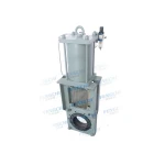 slurry pneumatic gate valve flanged gate valve