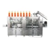 small juice production line automatic glass bottle juice filling machine