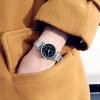 Small Mini Watch Female Metal Silver Chain Watch Student Korean Edition Simple and Elegant Temperament Retro Watch