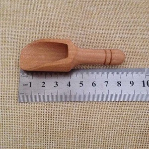 Small Wooden Scoops for Bath Salt, Wood Salt Sugar Spoon Deco Spoon any logo available