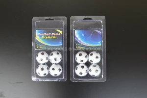 Soccer table Accessories White/Black Football soccer ball Dia 29 31 32 36mm