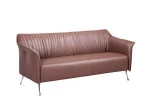 Sofa Modern Design Synthetic Leather Sectional Office Sofa/coffee PU sofa chair Made in Foshan China