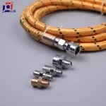 Soft and anti-folding silicone rubber tube for high-pressure car washing machine