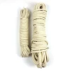 Soft cotton core clothesline and packaging rope