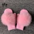 Import Solid Color Knitted Angora Gloves Winter Gloves Mittens with Fox Fur Pom Pom from China