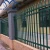 Import solid metal fence panels/galvanized yard fence/decorative wrought  iron trellis from China
