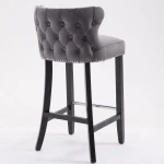 Solid Wood Leg Bar Stools Counter Stools Bar Chairs