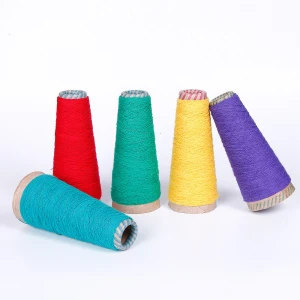 spandex rubber cover yarn