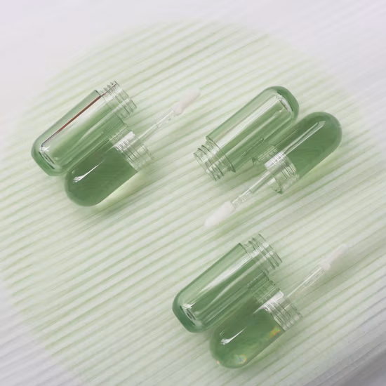 Import Round PETG Transparent Lipgloss Container as Lipgloss Empty Tube from China