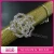 Import Sparkle Flower Crystal Rhinestone Diamond Napkin Ring for Wedding Table Sash Ribbon Holder Slider from China