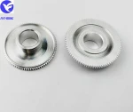 Spur Shaped Aluminum Gears Small Module Pinion Gear