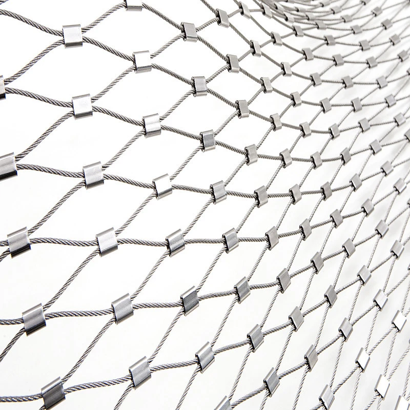 SS304 316 design decorative architectural stainless steel wire mesh