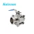 Import ss304 316 stainless steel 3pc socket manual welded ball valve with safety lock handle 1000wog for water gas clumbing from China