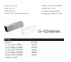 SS304 stainless steel square/rectangular slotted special profile pipe in mirror finish
