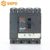 SSPD manufacturer NS250 4 p circuit breaker MCCB with shunt trip coil