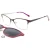 Import Stainless magnet eye glasses sunglasses occhiali da vista con clip on from China