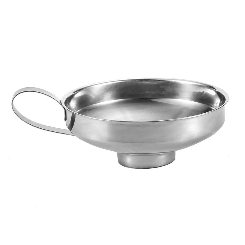 Stainless Steel Canning Funnel With Handle