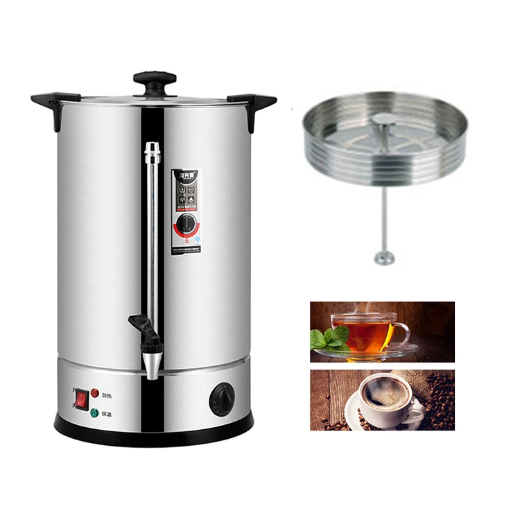 Stainless steel catering urn boiler hot water catering coffee urn