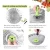 Import Stainless Steel Cooking Tools Adjustable Foldable Collapsible Vegetable Steamer Baskets from China
