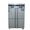 stainless steel kitchen freezers refrigerator frozen four-door upright freezer  factory produced